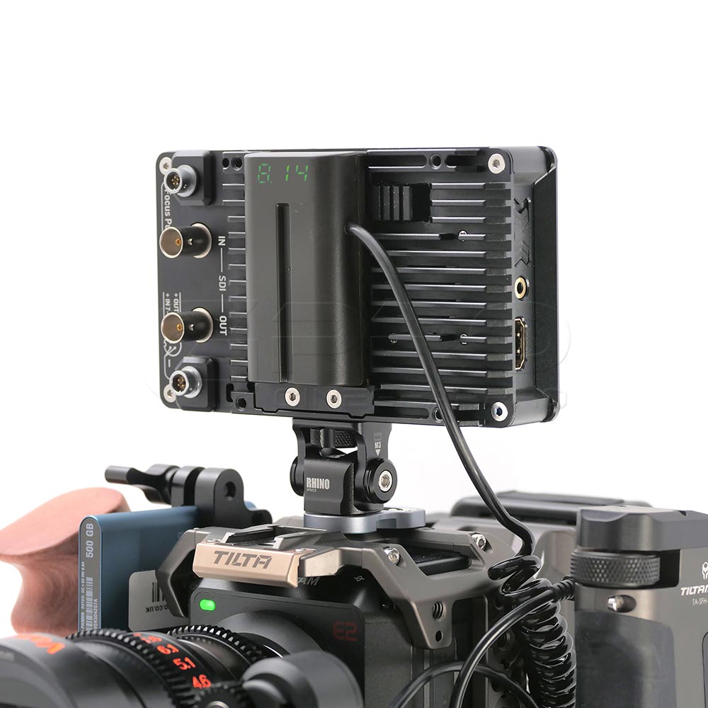CGPro NP-F970/550 D-Tap Dummy Battery DC Coupler w/ Reverse Polarity Protection