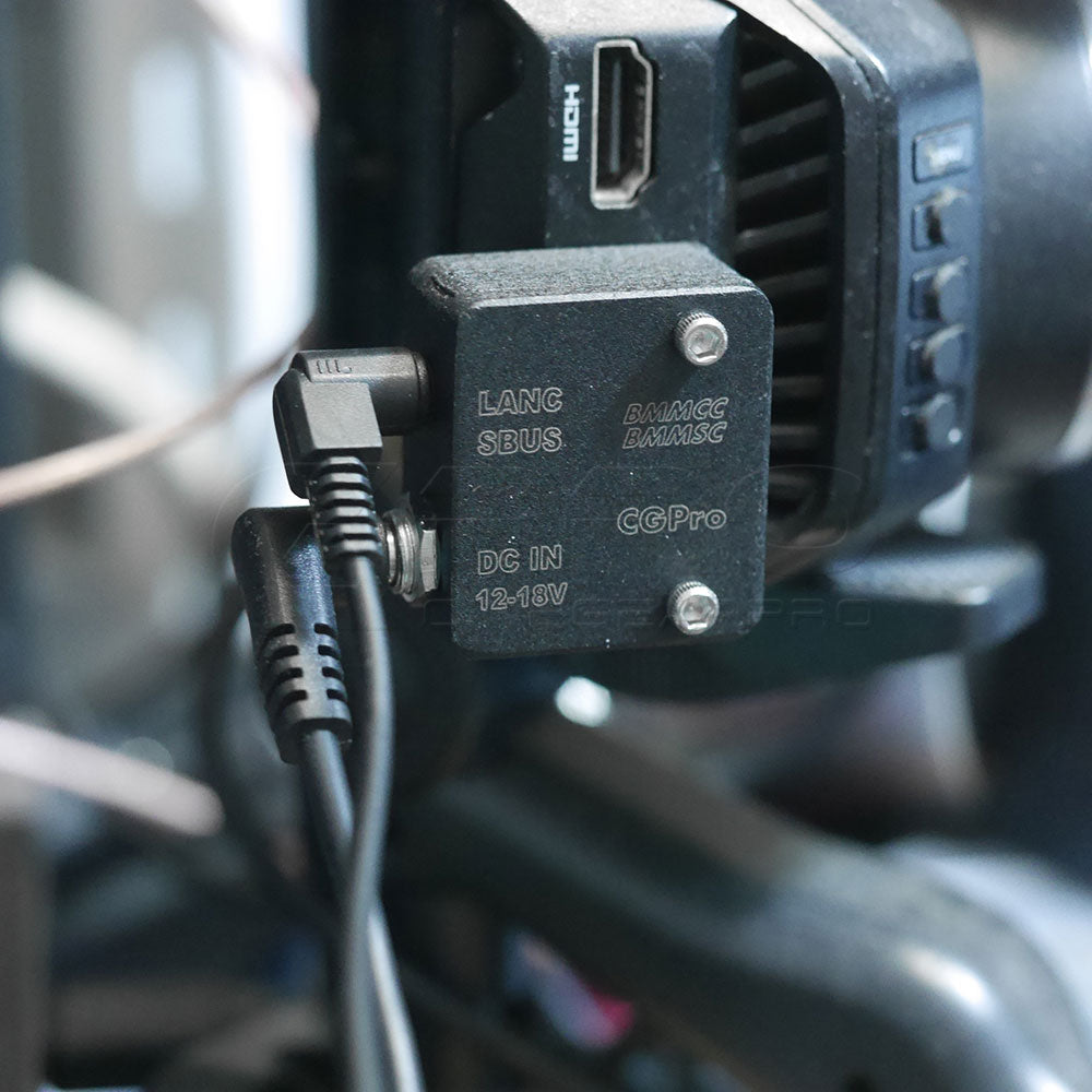 CGPro BMMCC/BMMSC Breakout Box with LANC Port and 12v Input