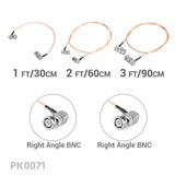 CGPro Ultra Thin BNC/DIN HD-SDI 6G-SDI Cable Bundle Pack