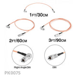 CGPro Ultra Thin BNC/DIN HD-SDI 6G-SDI Cable Bundle Pack