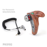 TiLTA TT-0511 Right Side Wooden Handle (with R/S button) For GH5/A7s2/FS7/RED/ARRI/A6500 Cage Side Handles - CINEGEARPRO