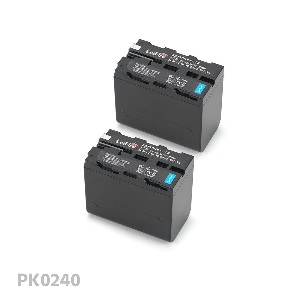 NP-F(F550/F750/F970) Battery Bundle Kit