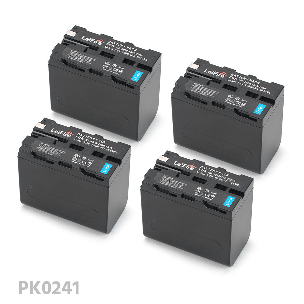 NP-F(F550/F750/F970) Battery Bundle Kit