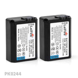 CGPro FW-50 NP-FW50 Lithium-Ion Rechargeable Battery for Sony Alpha a6500/a6400/a6300/a7II/a7S/a7SII Battery - CINEGEARPRO