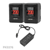 CGPro Ultra Small Size Mini V-Lock Li-Ion V-Mount Battery w/ USB Output (98-270Wh) Battery - CINEGEARPRO