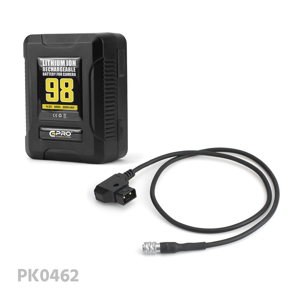 CGPro BMPCC 4K D-TAP Power Cable w/ Reverse Polarity Protection Power Cable - CINEGEARPRO