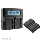 CGPro DMW-DCC12 Dual Digital Battery Charger w/ LCD Display For BLF19E Charger - CINEGEARPRO