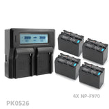 CGPro NP-F970/F960 7900mAh 7.4V Lithium-Ion Rechargeable Battery