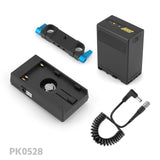 CGPro BMPCC 4K DC Barrel Coiled Power Cable 12-40" Power Cable - CINEGEARPRO