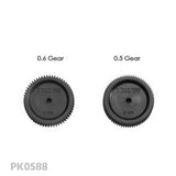 TiLTA Follow Focus Drive Gears Set 0.5mm/0.6mm/0.8mm For FF-T03 Single-Sided Fluid Damped Follow Focus Only Drive Gear - CINEGEARPRO