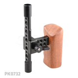 CGPro Mini Wooden Handle Grip with NATO Clamp NATO Handles - CINEGEARPRO