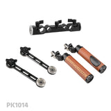 CGPro ARRI Rosette Leather Dual Handgrip Rosette Handles - CINEGEARPRO