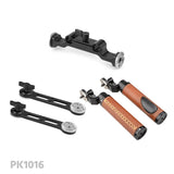 CGPro ARRI Rosette Leather Dual Handgrip Rosette Handles - CINEGEARPRO
