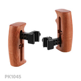CGPro Wooden Handle Grip With NATO Clamp Connection For DSLR Camera Cage Rig (Either Side) NATO Handles - CINEGEARPRO