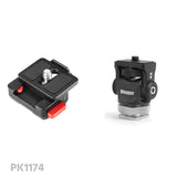 Vlogger Quick Release Adapter W/ Mounting Plate