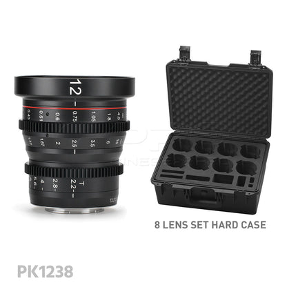 MEIKE 12mm T2.2 Manual Focus Cinema Prime Lens MFT Mount