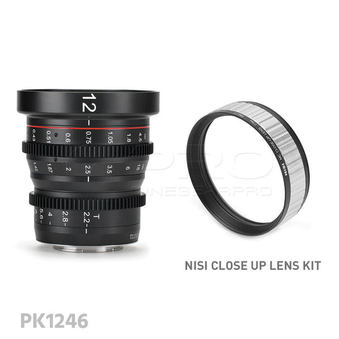 MEIKE 12mm T2.2 Manual Focus Cinema Prime Lens MFT Mount