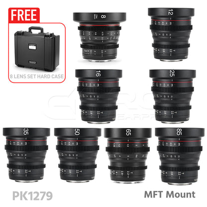 MEIKE Mini Cinema Prime Lens Set MFT Mount