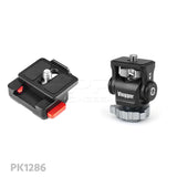 Vlogger Quick Release Adapter W/ Mounting Plate