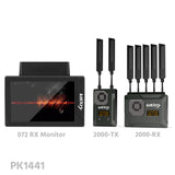 VAXIS Storm 072 7 Inch 1500 nits Wireless Monitor Built In 1000FT+ Receiver (300m/1000ft)