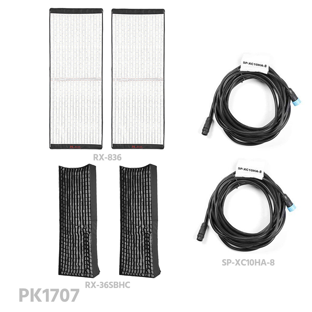 FalconEyes RX-836A 200W RGB ROLL-FLEX FLEXIBLE LED Panel Light