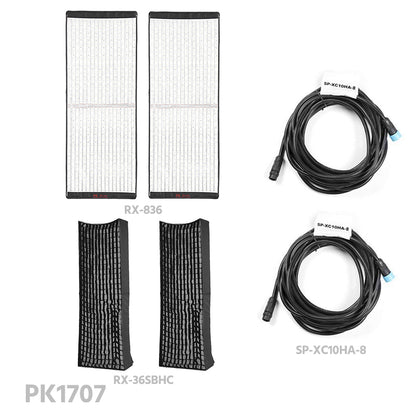 FalconEyes RX-836A 200W RGB ROLL-FLEX FLEXIBLE LED Panel Light