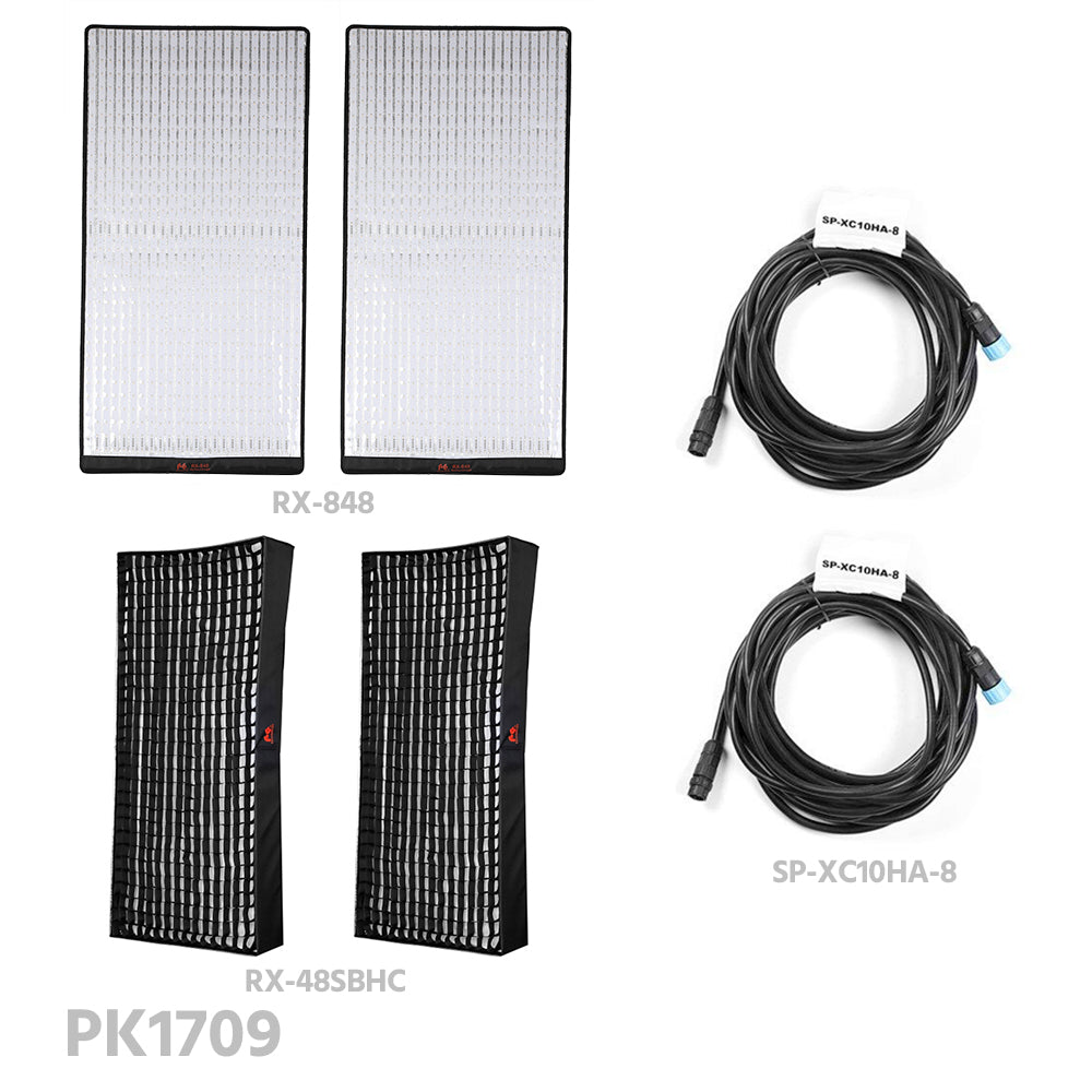 FalconEyes RX-848 300W RGB ROLL-FLEX FLEXIBLE LED Panel Light