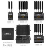 VAXIS Storm 3000 Triple Kit 3G-SDI/HDMI Wireless Transmission System (1000m/3000ft)