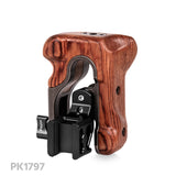 TiLTA Right Side Wooden Handle (Tactical Gray / Black)