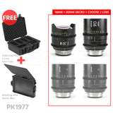 DZOFILM VESPID Customisable Prime Full Frame Cinema 4 Lens Set