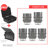 DZOFILM VESPID Customisable Prime Full Frame Cinema 5 Lens Set