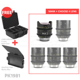 DZOFILM VESPID Customisable Prime Full Frame Cinema 5 Lens Set
