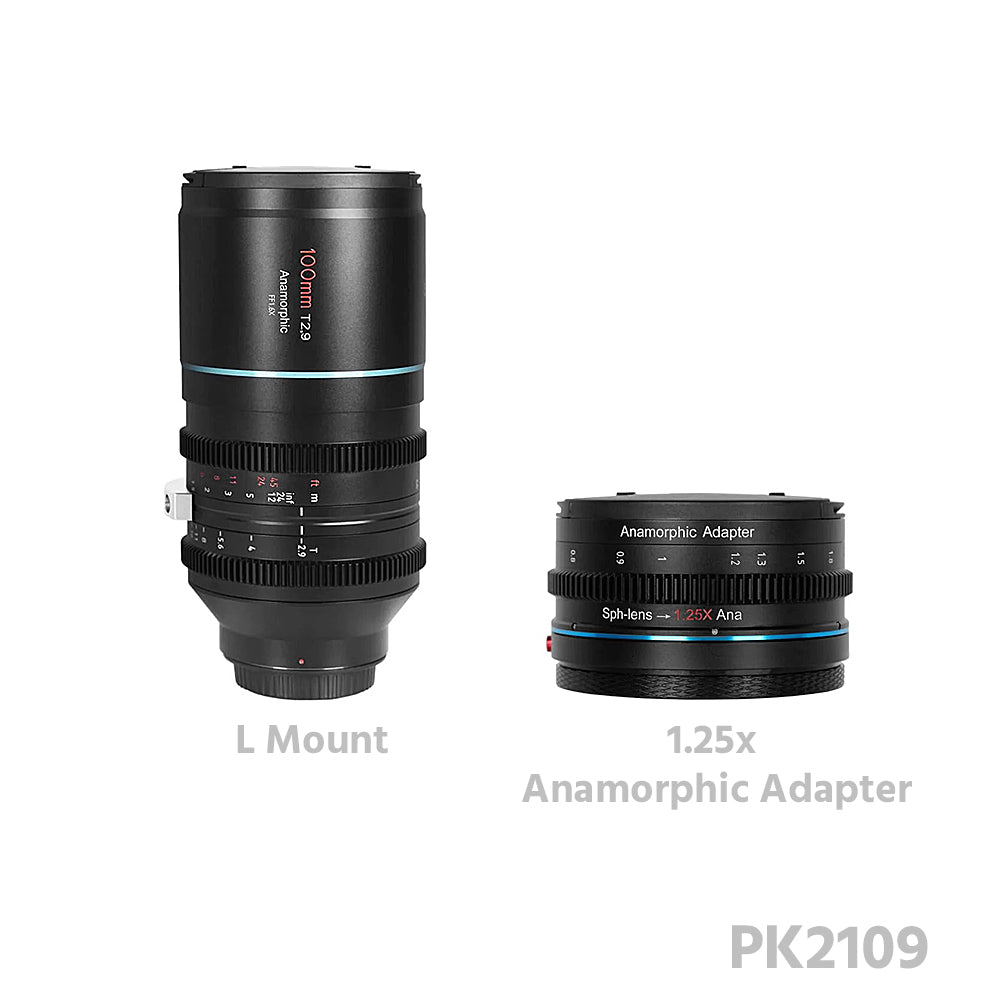 SIRUI Venus 100mm T2.9 1.6x Full-Frame Anamorphic Lens