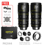 DZOFILM CATTA ACE 35-80 & 70-135mm T2.9 FF Cine Zoom Dual Lens Bundle PL&EF Interchangeable Mount