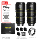 DZOFILM CATTA ACE 35-80 & 70-135mm T2.9 FF Cine Zoom Dual Lens Bundle PL&EF Interchangeable Mount