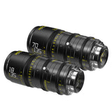 DZOFILM CATTA ACE 18-35 & 70-135mm T2.9 FF Cine Zoom Dual Lens Bundle PL&EF interchangeable Mount