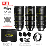 DZOFILM CATTA ACE T2.9 FF Cine Zoom 3-Lens kit W / Hard Case (18-35 & 35-80 & 70-135mm)(Black)