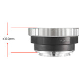 CGPro PL-L Arri PL to L Mount Cameras Lens Mount Adapter For S1/S1R/FP/SL/SL2