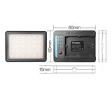 Vlogger Portable LP-E6 Charger With RGB LED Light