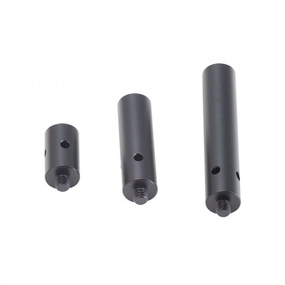 Nitze 15mm Aluminum Alloy Rod Kit (1”/2”/3”) with 1/4” Thread - R15-1/4-KIT