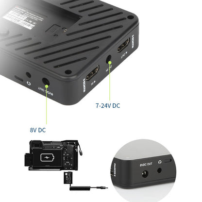 Desview R6 UHB 2800nits 5.5" Touch Screen Full HD 4K HDMI Monitor Ultra High Brightness with 3D LUTs/HDR/waveform/vectorscope