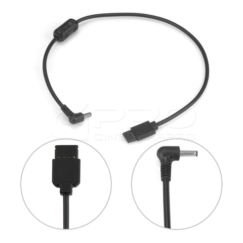 CGPro DJI Ronin-S to 3.5mm DC Power Cable Right Angle