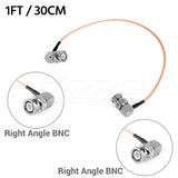 CGPro Ultra Thin Dual Right Angled BNC Male HD-SDI 6G-SDI Cable SDI Cable - CINEGEARPRO