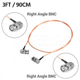 CGPro Ultra Thin Dual Right Angled BNC Male HD-SDI 6G-SDI Cable SDI Cable - CINEGEARPRO