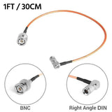 CGPro Ultra Thin Right Angled 1.0/2.3 DIN to BNC Male HD-SDI 6G-SDI Cable SDI Cable - CINEGEARPRO
