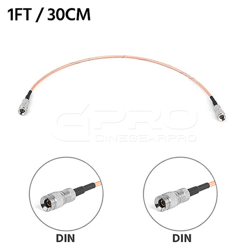CGPro Ultra Thin 1.0/2.3 DIN to DIN HD-SDI 6G-SDI Cable