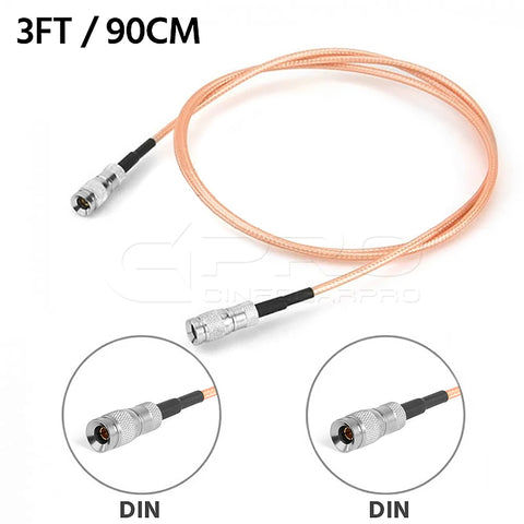 CGPro Ultra Thin 1.0/2.3 DIN to DIN HD-SDI 6G-SDI Cable