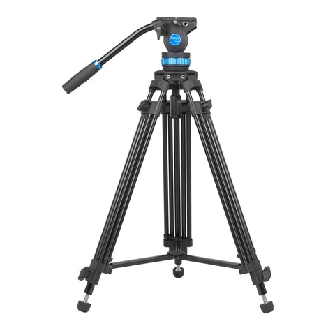 SIRUI SH15 Aluminum Video Tripod with Fluid Head