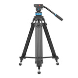 SIRUI SH15 Aluminum Video Tripod with Fluid Head