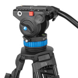 SIRUI SH15 Aluminum Video Tripod with Fluid Head